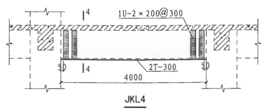碳纖維加固梁底平面