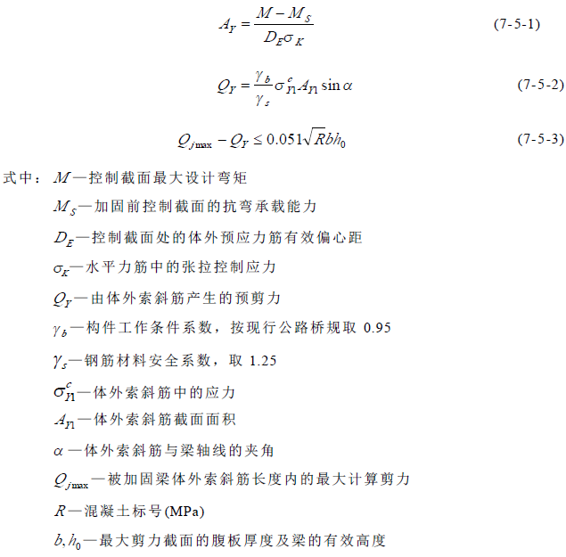 梁橋加固體外預(yù)應(yīng)力加固法